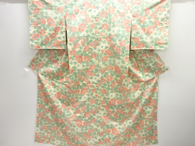 Japanese Kimono / Tsumugi Omeshi Silk